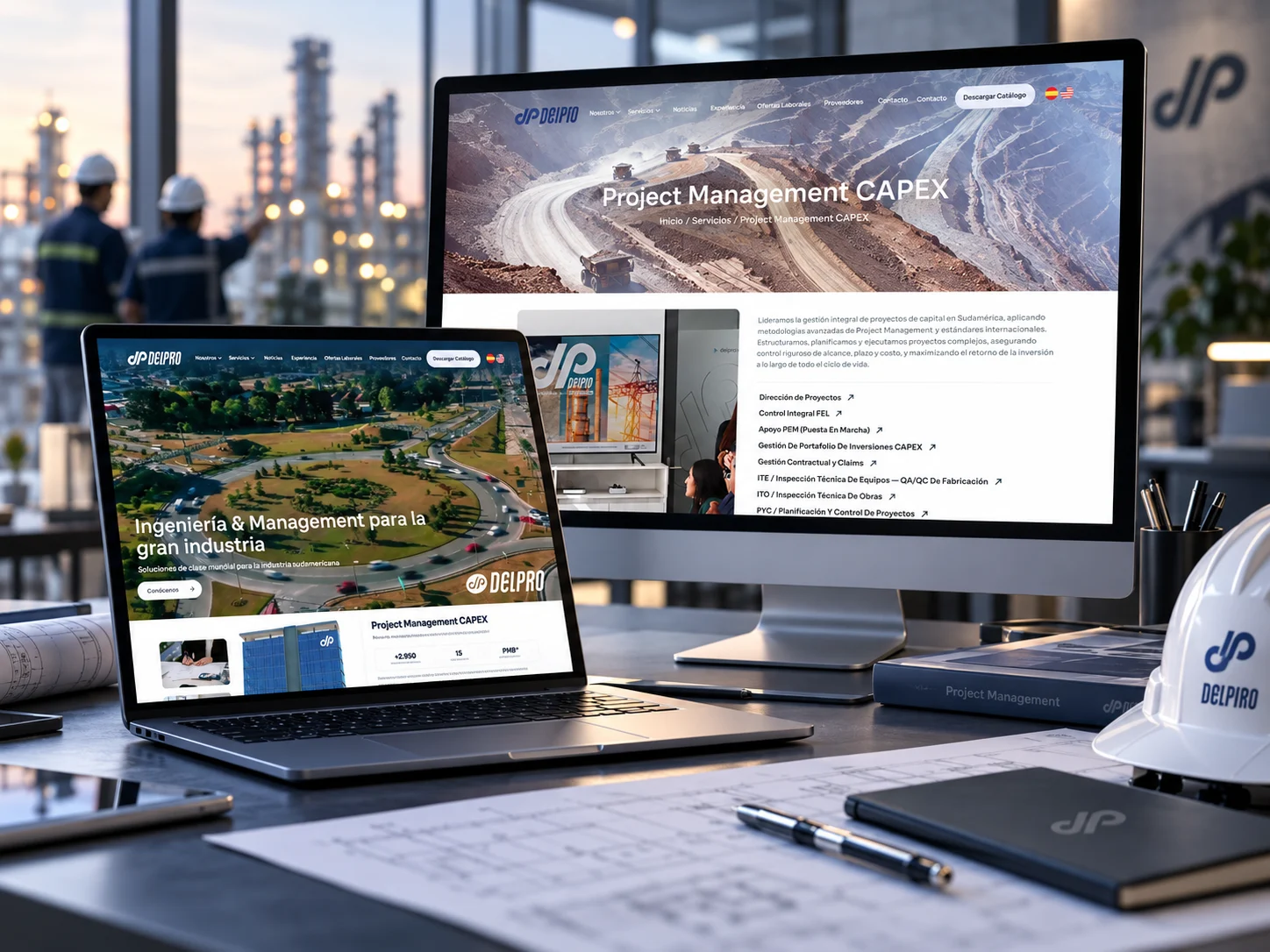 Presentación digital de ingeniería asociada al proyecto Delpro