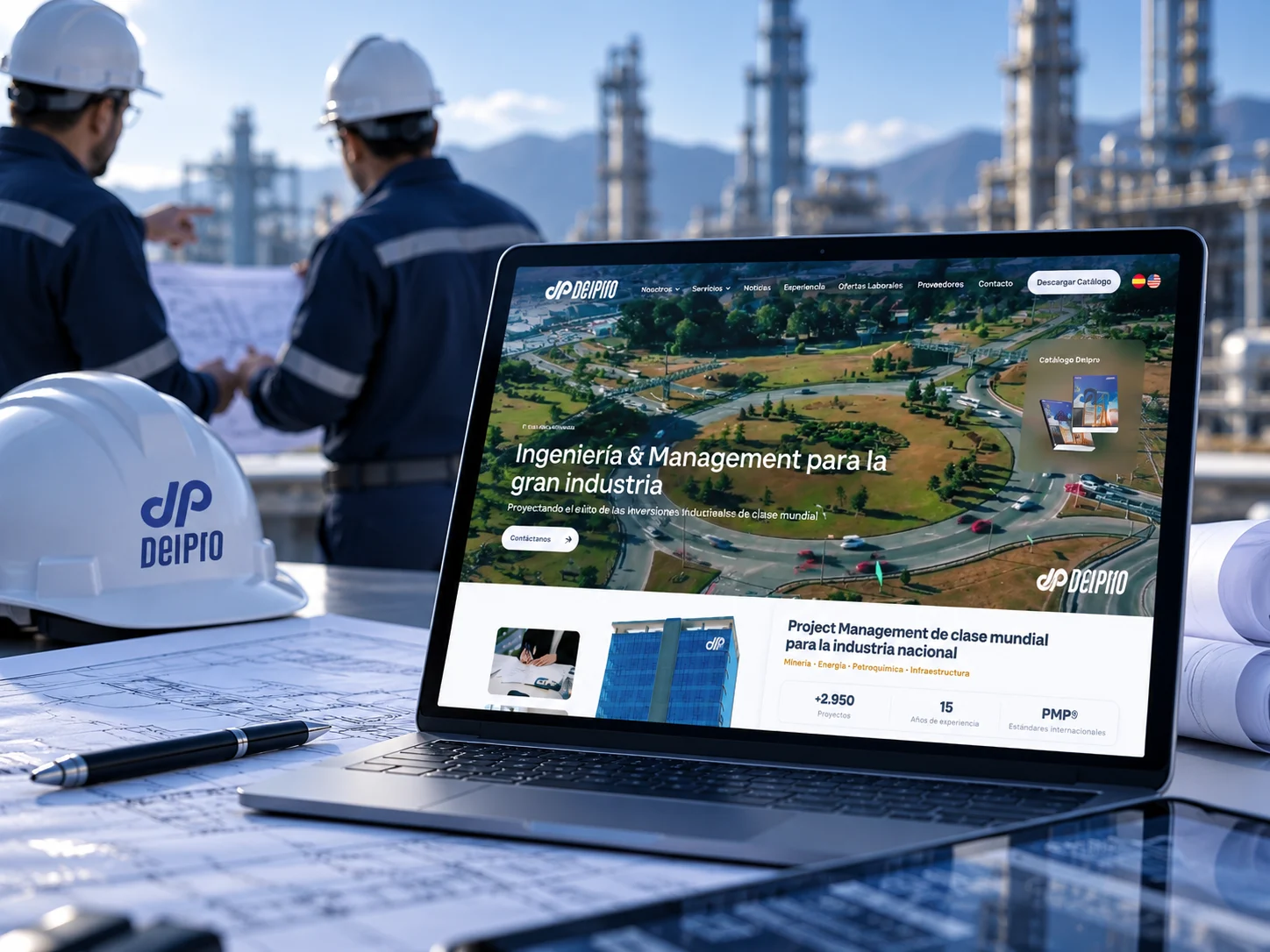 Ingeniería Delpro en acción dentro de un entorno industrial