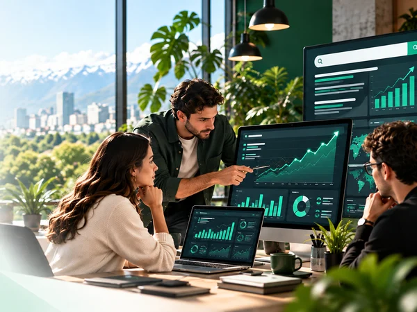 SEO y marketing digital con analítica y foco en crecimiento comercial